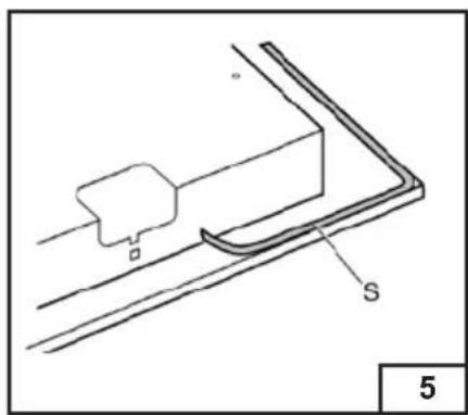 FRANKE FHSL 604 4GAV XS C - Replacing the power supply cable - 5