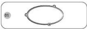SAMSUNG MS32DG4504AG - Accessoires - 1