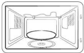SAMSUNG MS32DG4504AG - Verwenden des Krustentellers - 1