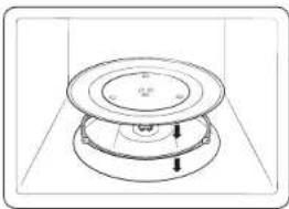 SAMSUNG MG23DG4524AT - Turntable - 1