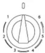 ILVE ILO60MMX - COMMUTATORE 0-6 - 1