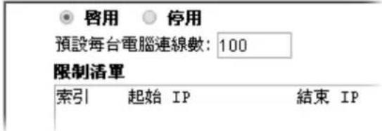 Draytek Vigor 2120 - NAT連線數限制 - 1