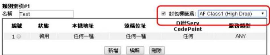 Draytek Vigor 2120 - 封包重新標籤以供辨識 - 2