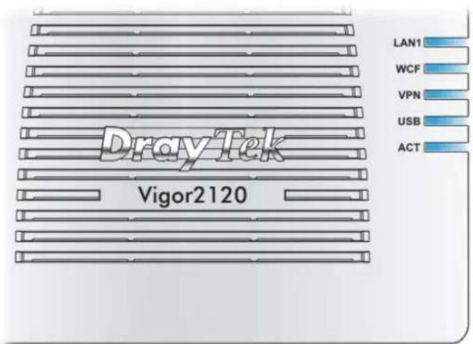 Draytek Vigor 2120 - 檢查路由器硬體狀態是否正常 - 1