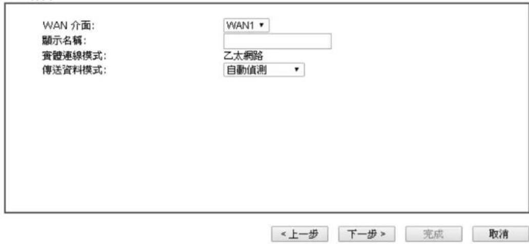 Draytek Vigor 2120 - WAN介面 - 1