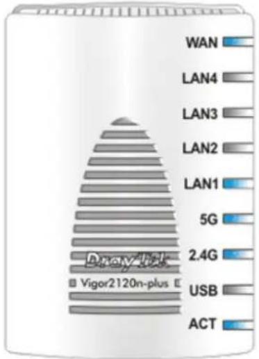 Draytek Vigor 2120 - 虚擬面板 - 1