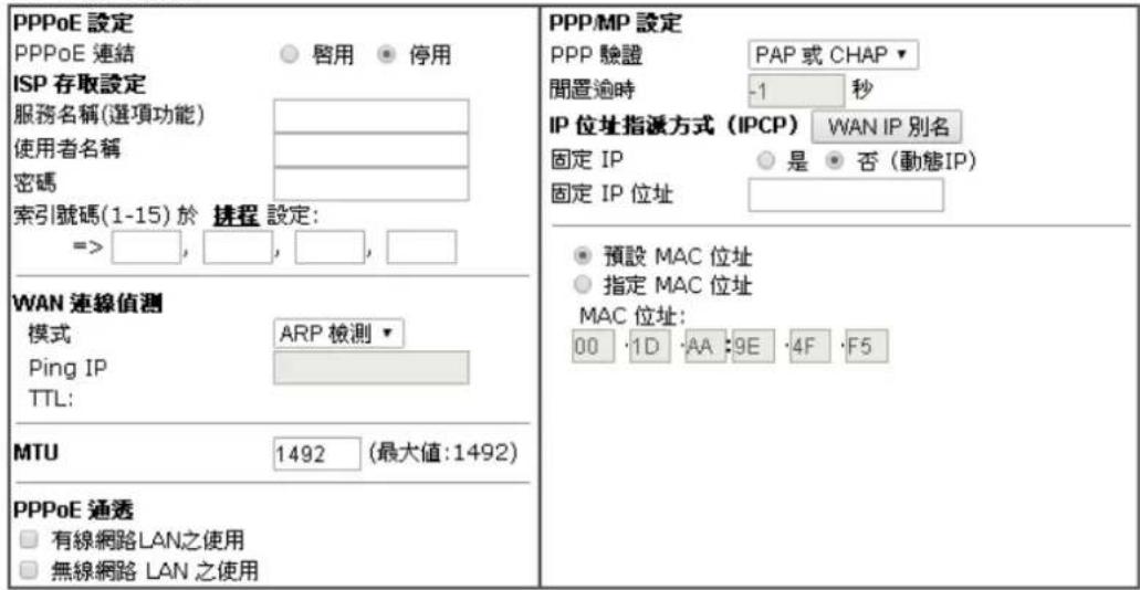 Draytek Vigor 2120 - PPPoE用户端模式 - 1