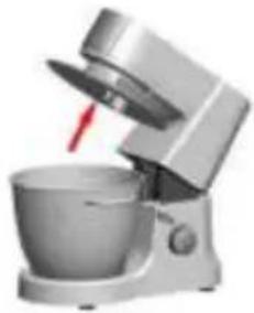 GORENJE MMC1500AL - Using the appliance MIXER BLADE/ WISK/ DOUGH HOOK - 2