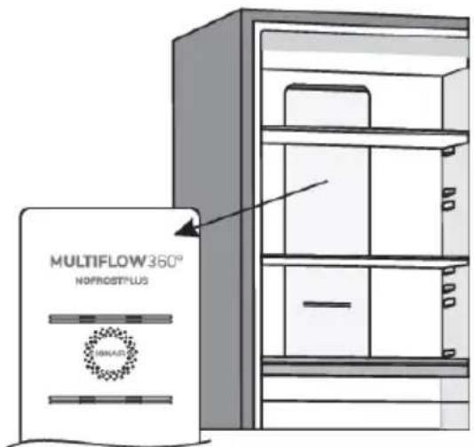 GORENJE NRK61CS2XL4 - Systèmededistributiond'airavecioniseurd'air (MultiFlow/IonAir)\* - 1