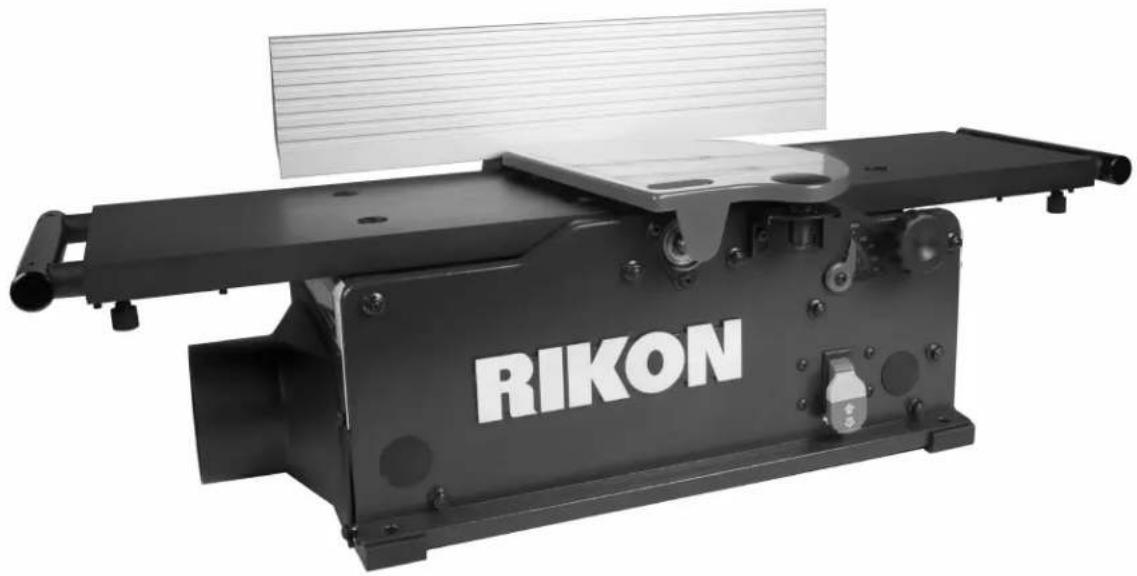 RIKON 20-800HSP - Dégauchisseuse D'établi 8" Avec Tête de Coupe Hélicoïdale - 1