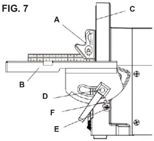 RIKON 50-114 - RÉGLAGE de la TABLE de disque carrée avec disque abrasif - 1