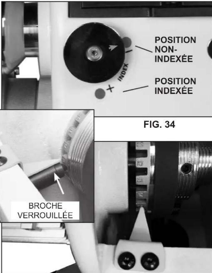 RIKON 70-1824VSR - INDEXATION DE LA BROCHE - 1
