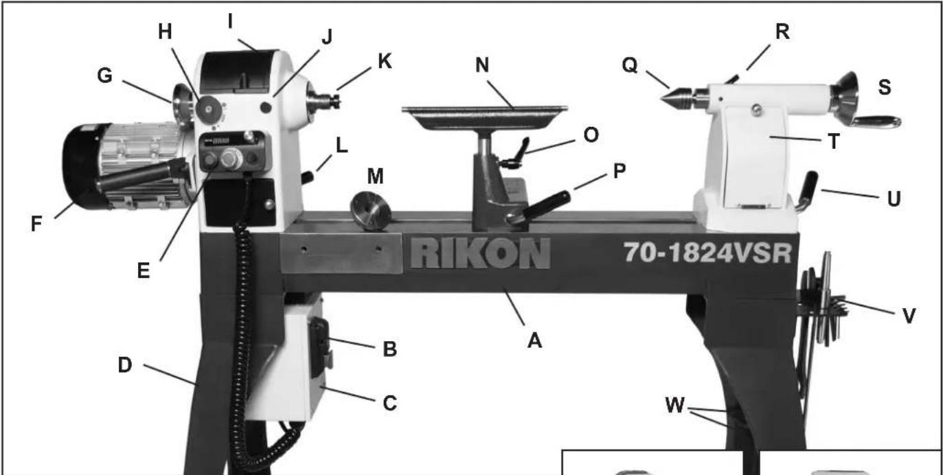 RIKON 70-1824VSR - APPRENEZ À CONNAÎTRE VOTRE MACHINE - 1