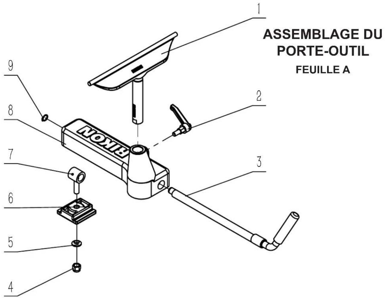RIKON 70-1824VSR - DIAGRAMME &amp; LISTE DES PIÈCES - 1