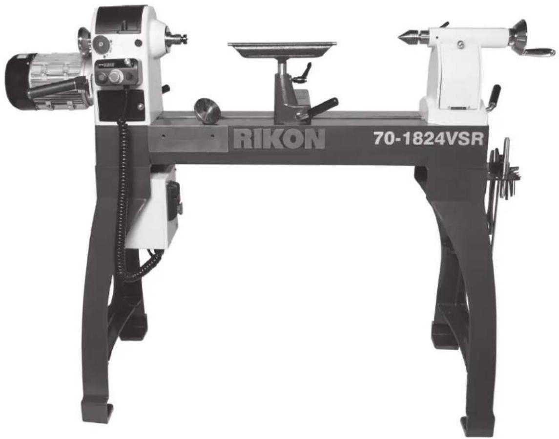 RIKON 70-1824VSR - Modèles 1.75HP, 115V et 2.5HP, 230V - 1