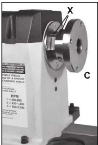 RIKON 70-1420VSR - COMMANDES DE POUPÉE FIXE - 2