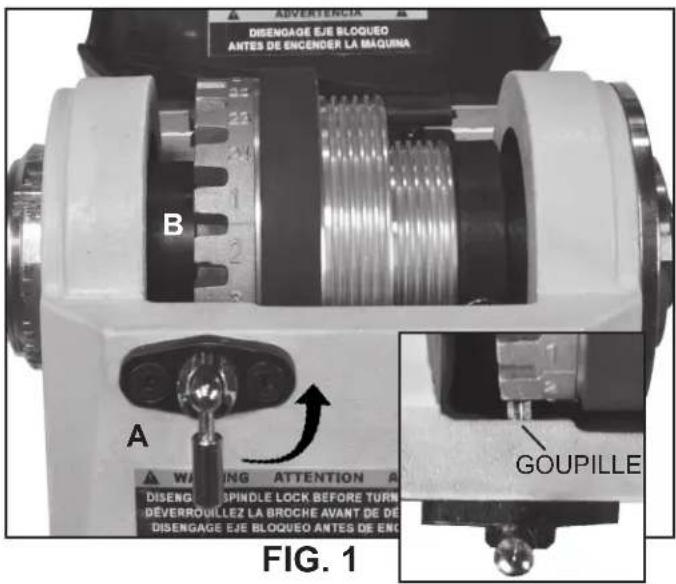 RIKON 70-1420VSR - COMMANDES DE POUPÉE FIXE - 1