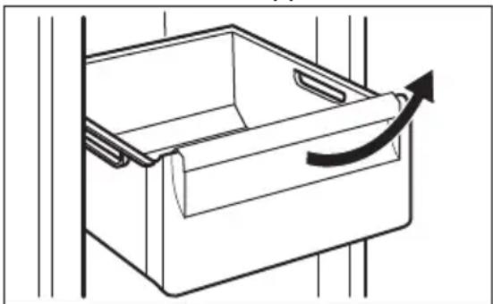 AEG OAG7M401DW - Retrait et installation des tiroirs du congélateur - 1