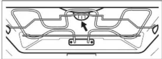 AEG BEK435E2XM - Lampe supérieure - 1