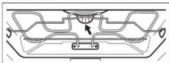 AEG BEK435E2XM - Lampadina superiore - 1