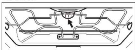 AEG BEK435E2XM - Obere Lampe - 1