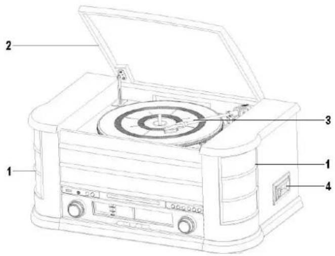 Soundmaster NR560 - HEL ÖVERSIKT - 1