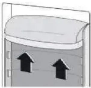 SCHNEIDER SCTT109EW - Colocación de los estantes de las puertas - 1