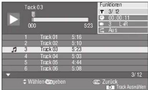 YAMAHA BD-S1900 - Funktionsmenü benutzen - 1
