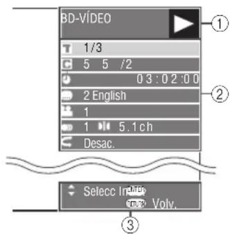 YAMAHA BD-S1900 - ■Pantalla de control de funciones - 1