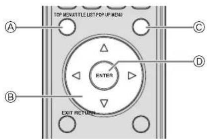 YAMAHA BD-S1900 - ■Utilización de los menús BD/DVD - 1