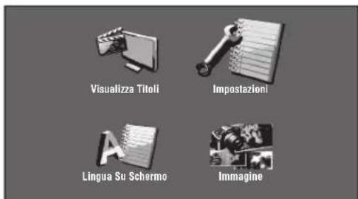 YAMAHA BD-S1900 - Visualizzare la schermata Menu - 1