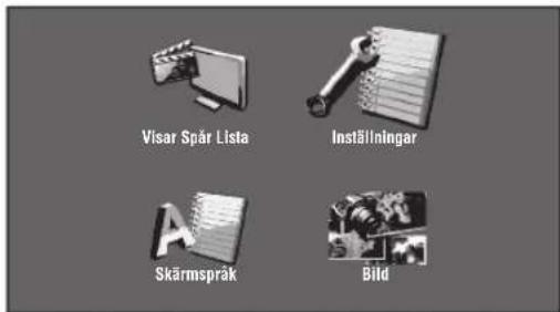 YAMAHA BD-S1900 - Ta fram menyskärmen - 1
