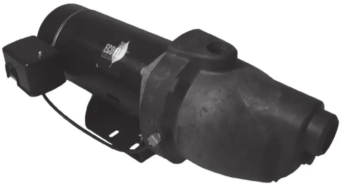 Eco-Flo Plastic Shallow Jet Pump - Pompes en plastique de jet de surface - 1
