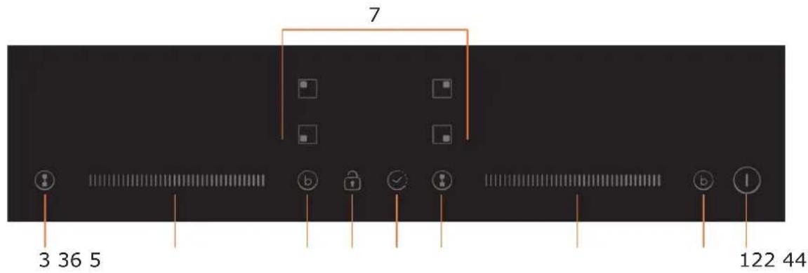 ROSIERES RDTP644SC - Control Panel - 1
