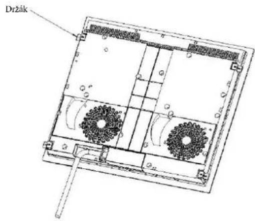 ROSIERES RDTP644SC - Nastavení polohy držáku - 1