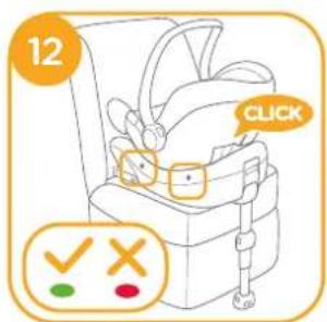 Joie Pact Pro - i-Snug™ 2 enhanced child restraint - 11