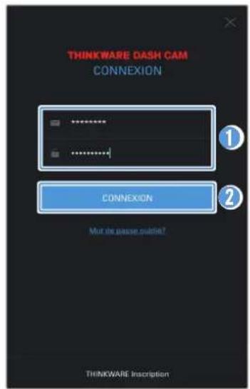 Thinkware QA100 - Se connecter au compte THINKWARE - 6