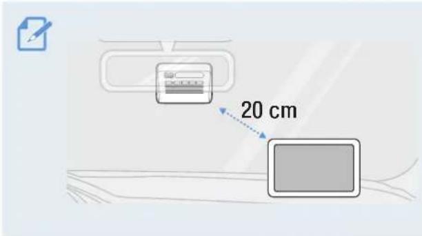 Thinkware Q1000 - Choix de l'emplacement d'installation - 2