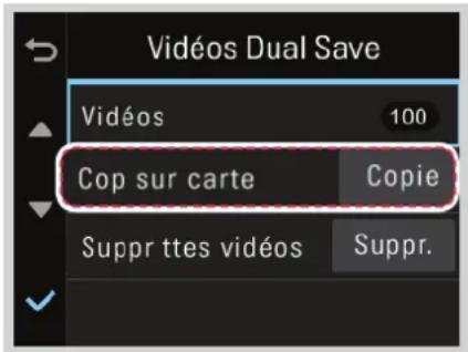 Thinkware X550 - 2-4-3. Dual Save™ (Sauvegarde de la Mémoire Interne) - 2