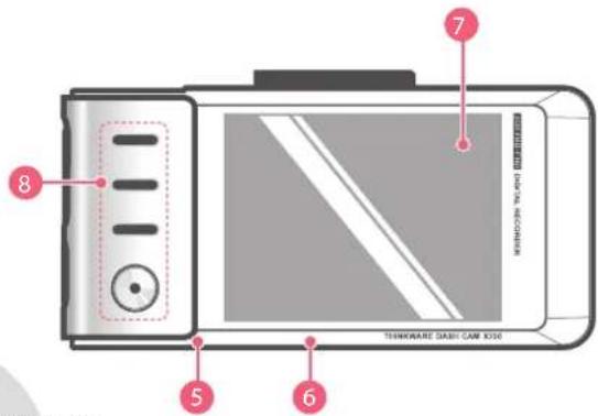 Thinkware X550 - 1-3. Aperçu du produit - 2