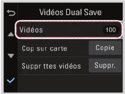 Thinkware X550 - 2-4-3. Dual Save™ (Sauvegarde de la Mémoire Interne) - 1