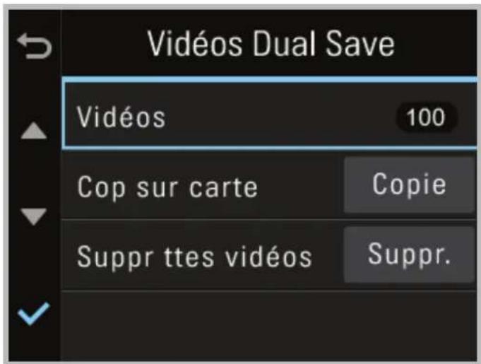 Thinkware X550 - 3-5. Vidéos Dual Save™ - 1