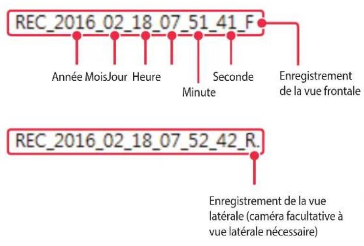 Thinkware X550 - 2-3. Fichiers enregistrés - 1