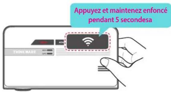 Thinkware FA700 - ▶ Se connecter avec le WPS (seulement Android OS) - 1