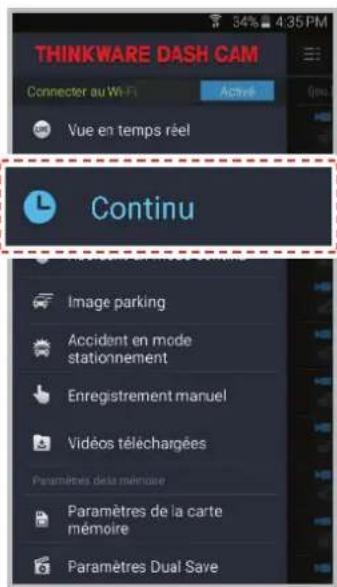 Thinkware FA700 - ▶ Lecture des vidéos - 1