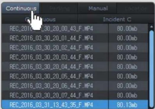 Thinkware X330 - 4-1-4. Voir liste de lecture - 3