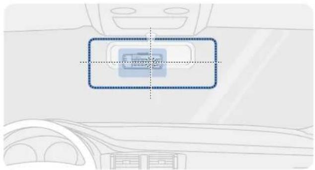 Thinkware F200 PRO - Choix de l'emplacement d'installation - 1