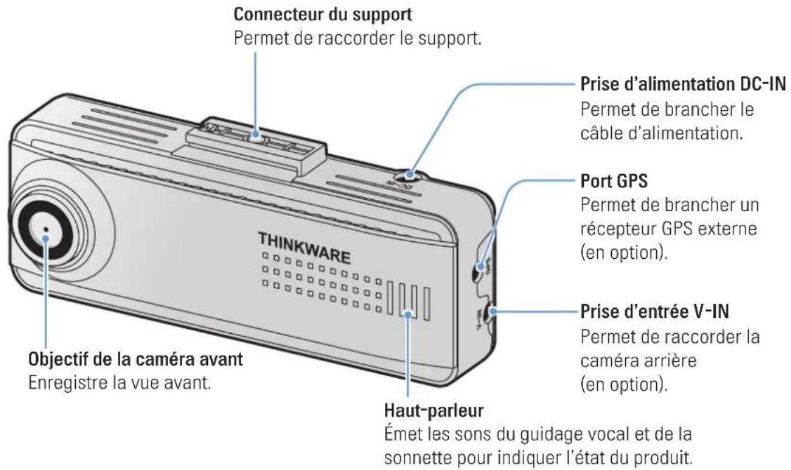 Thinkware F200 PRO - Caméra avant (appareil principal) - vue avant - 1