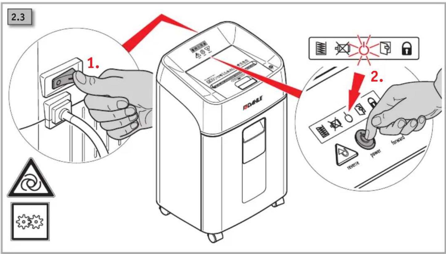 Dahle ShredMATIC SM 300 - IMPORTANT! - 5
