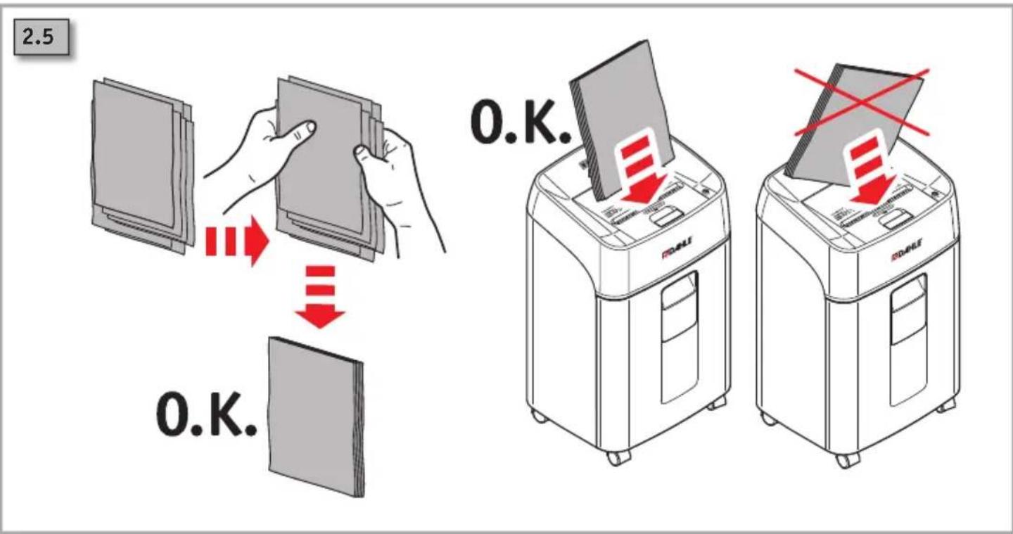 Dahle ShredMATIC SM 300 - IMPORTANT! - 8